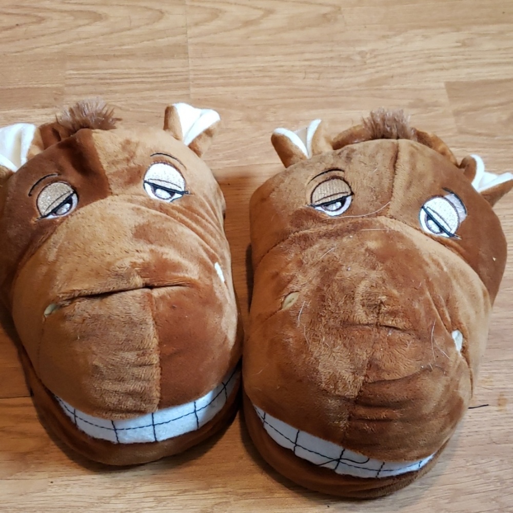 Horse slippers